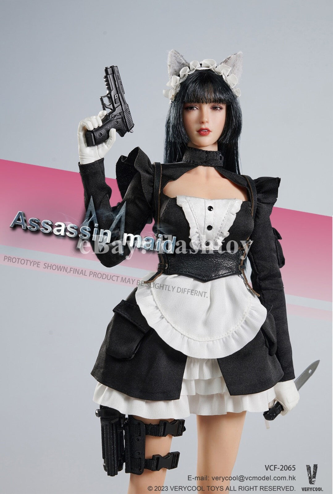 VERYCOOL VCF-2065 1/6 Female Assassin Maid Michelle Collectible Action Figure