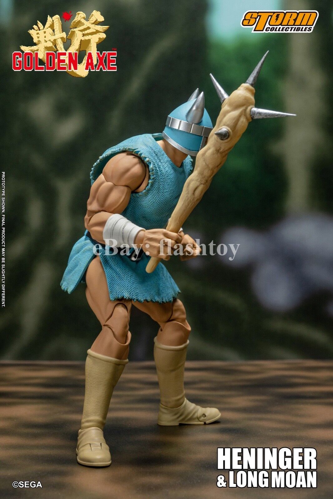 Storm Toys SGGX09 1/12 Golden Axe HENINGER &amp; LONG MOAN Action Figure Double Set