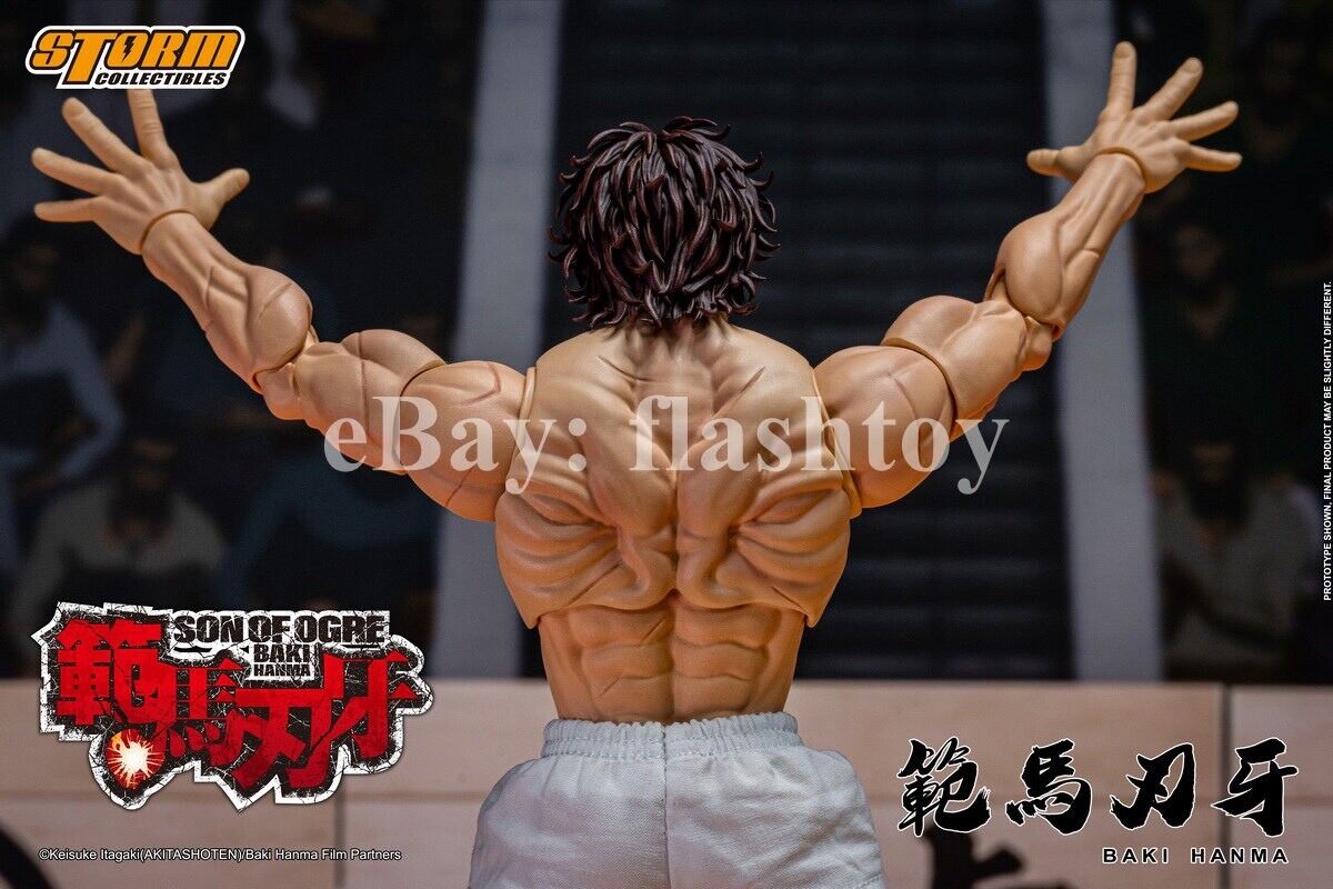 Storm Toys KIBK05 1/12 Baki Hanma Son of The Ogre Collectible Action Figure Toy