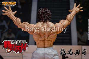 Storm Toys KIBK05 1/12 Baki Hanma Son of The Ogre Collectible Action Figure Toy