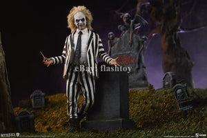 Sideshow 100490 1/6 Beetlejuice Michael Keaton 12" Male Action Figure Model Toy