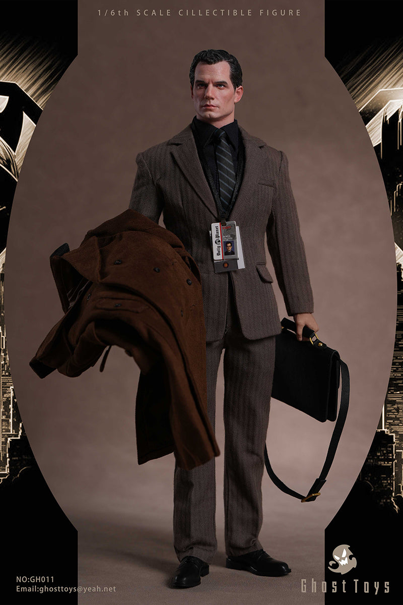 Presale Ghost Toys GH-011 1/6 Metropolis Journalist Clark Superman Action Figure Model