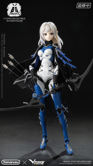 Romankey x VTOYS 1/12 MUSE 6" Collectible Female Action Figure Model Toy