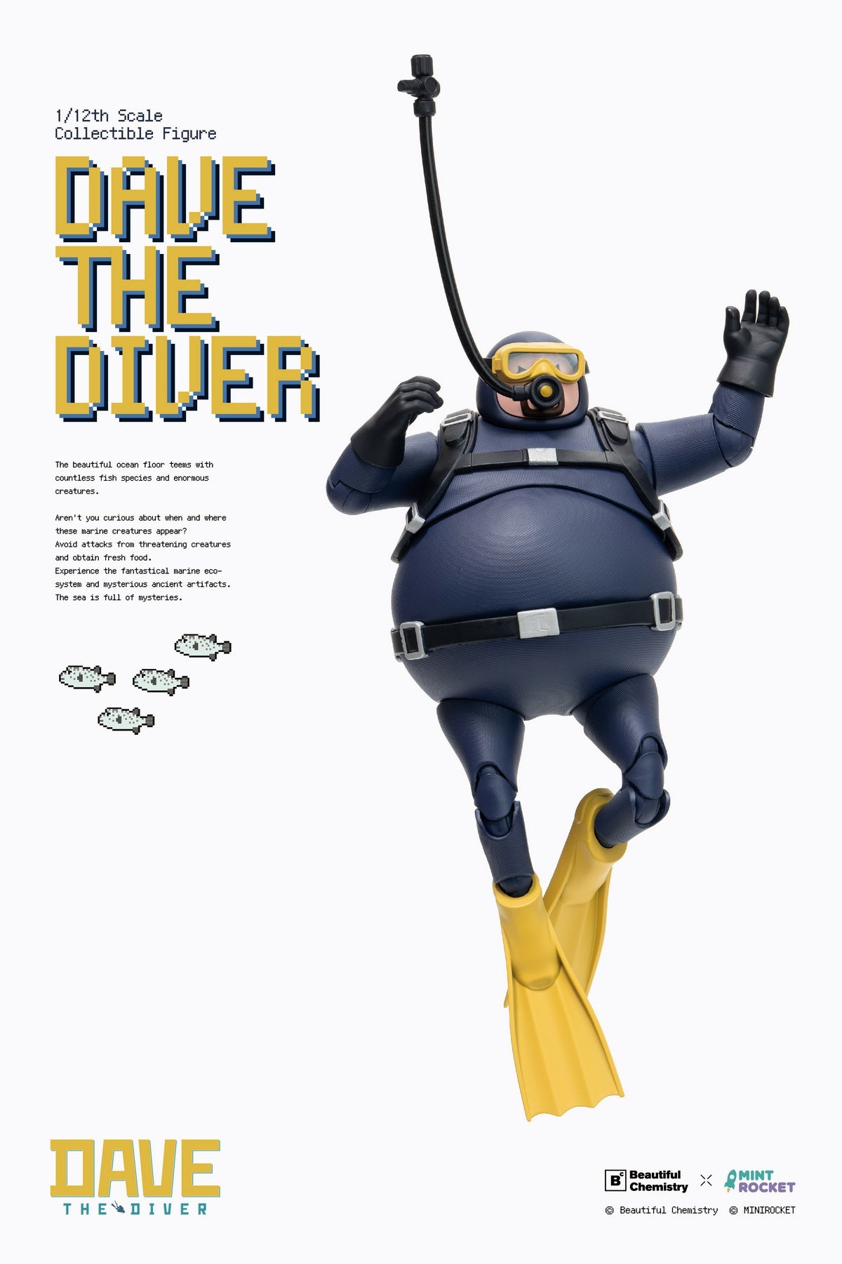 Presale Beautiful Chemistry BC202526 1/12 Dave The Diver Action Figure Model Toy