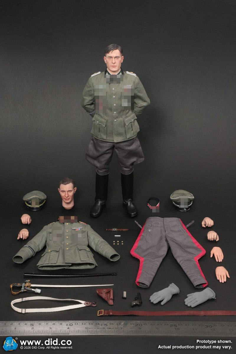 Preventa DID D80194 1/6 WWII German Wehrmacht Officer Otto Remer figura de acción