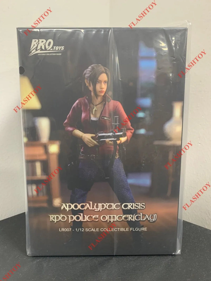 BROTOYS LR007 1/12 RPD Officer Claire Collectible Female Action Figure Model Toy