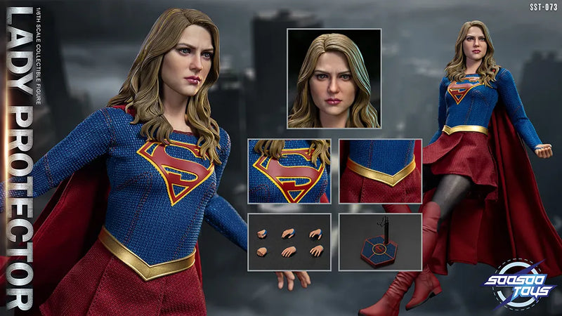 Soosootoys SST-073 1/6 Lady Protector Supergirl Female Action Figure Model Toy