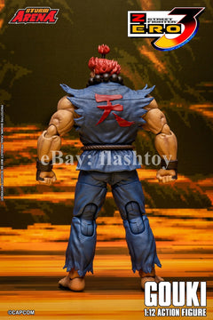 Preventa STORM ARENA SFSA07 1/12 Street Fighter Zero 3 Gouki modelo de figura de acción