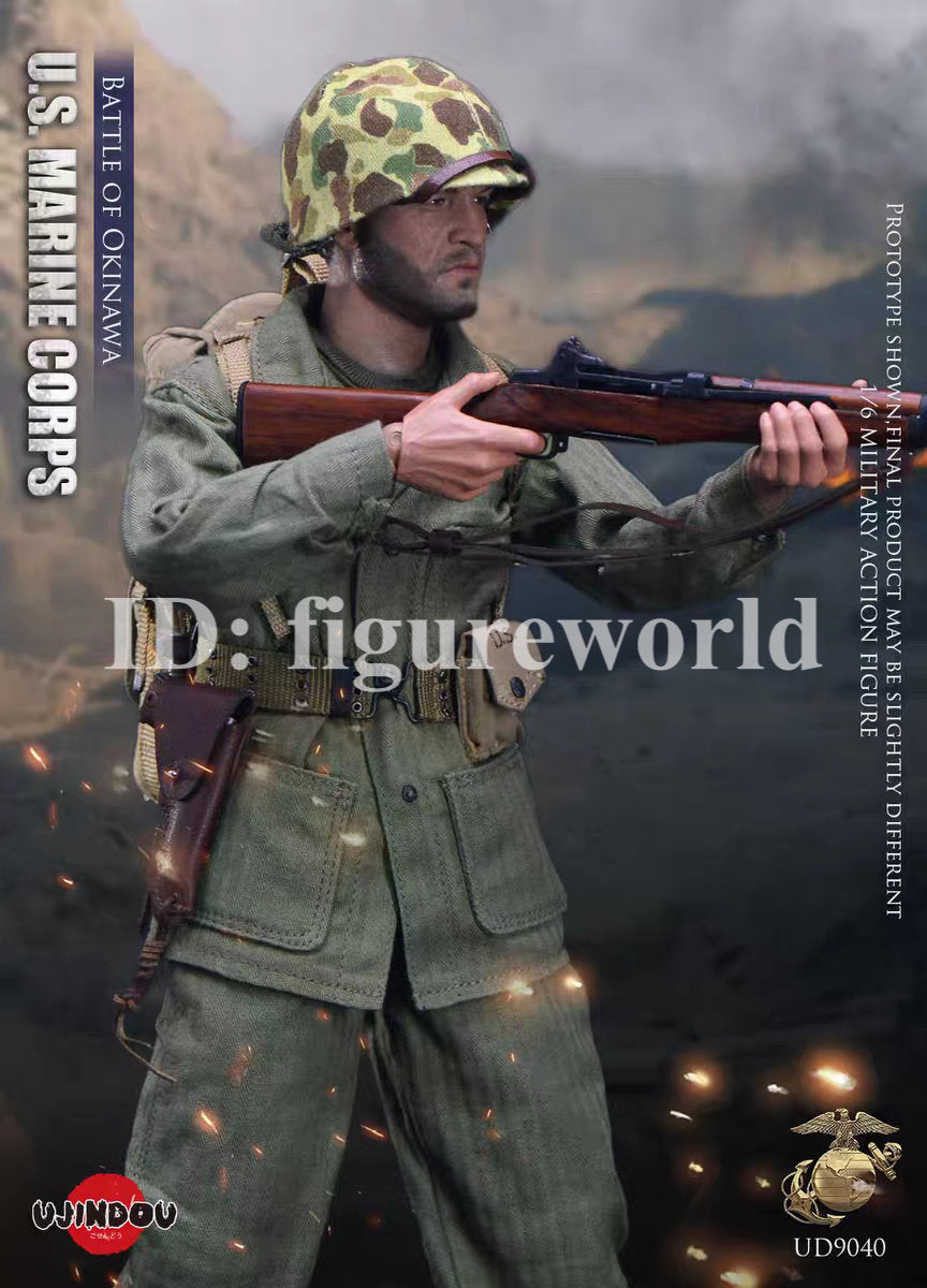 UJINDOU UD9040 1/6 Battle of OKINAWA U.S. Marine Corps Male Action Figure Model