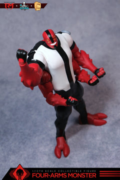Presale RemadCustom RM031 1/12 The Ben Four Arms Monster Alien 10 Action Figure