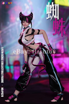 Preventa PLAY TOY P029 1/6 Female Fighter Spider Juri figura de acción de colección