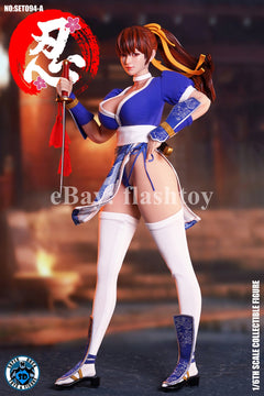 Presale SUPER DUCK SET094A 1/6 Sexy Female Ninja Kasumi Action Figure Model Toy