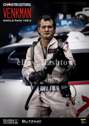 Presale BLITZWAY BW-UMS-12401 1/6 Ghostbusters Peter Venkman Action Figure Model