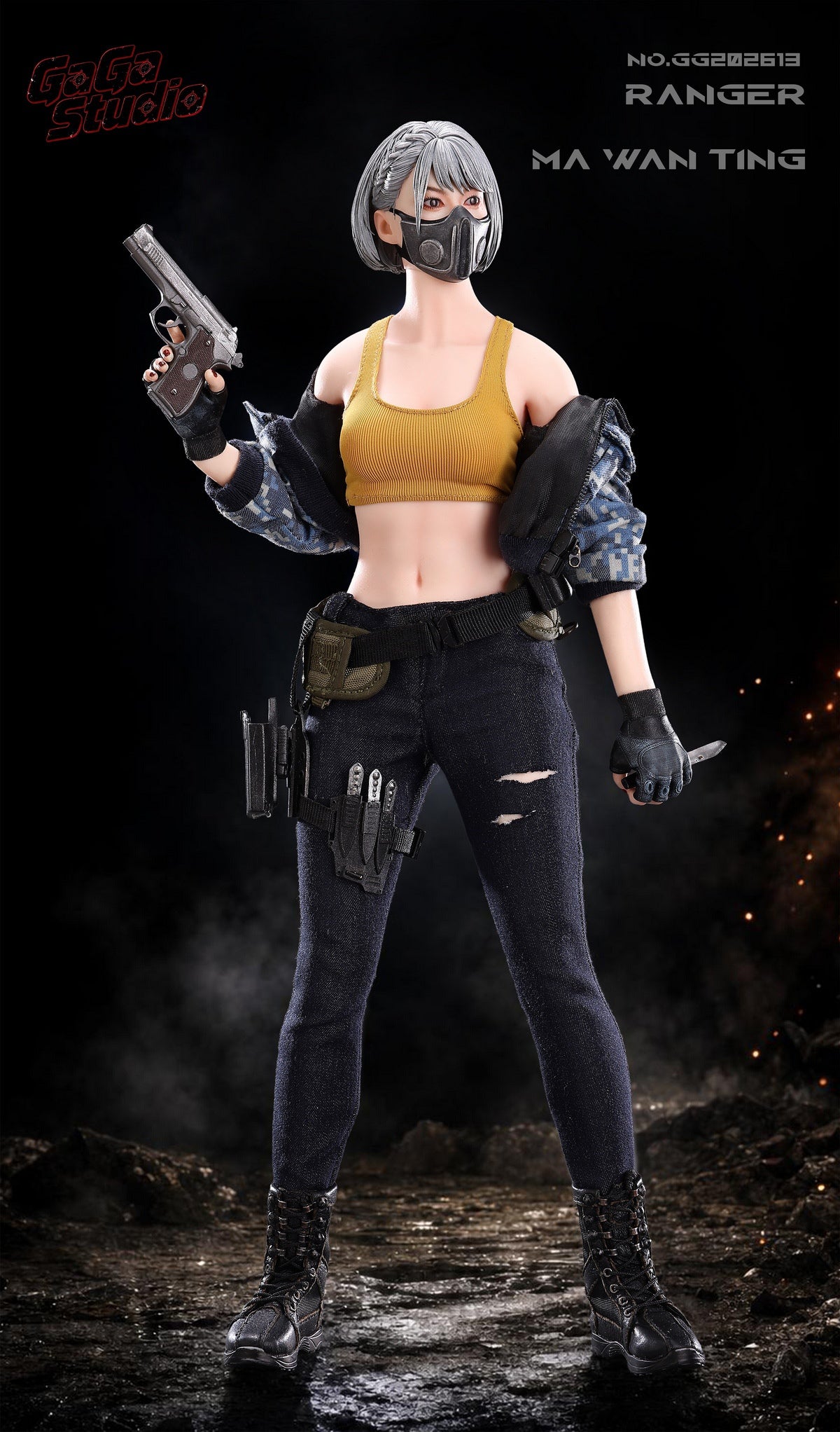 Presale GaGa Studio GG202613 1/6 Ranger Ma Wan Ting Female Action Figure Model