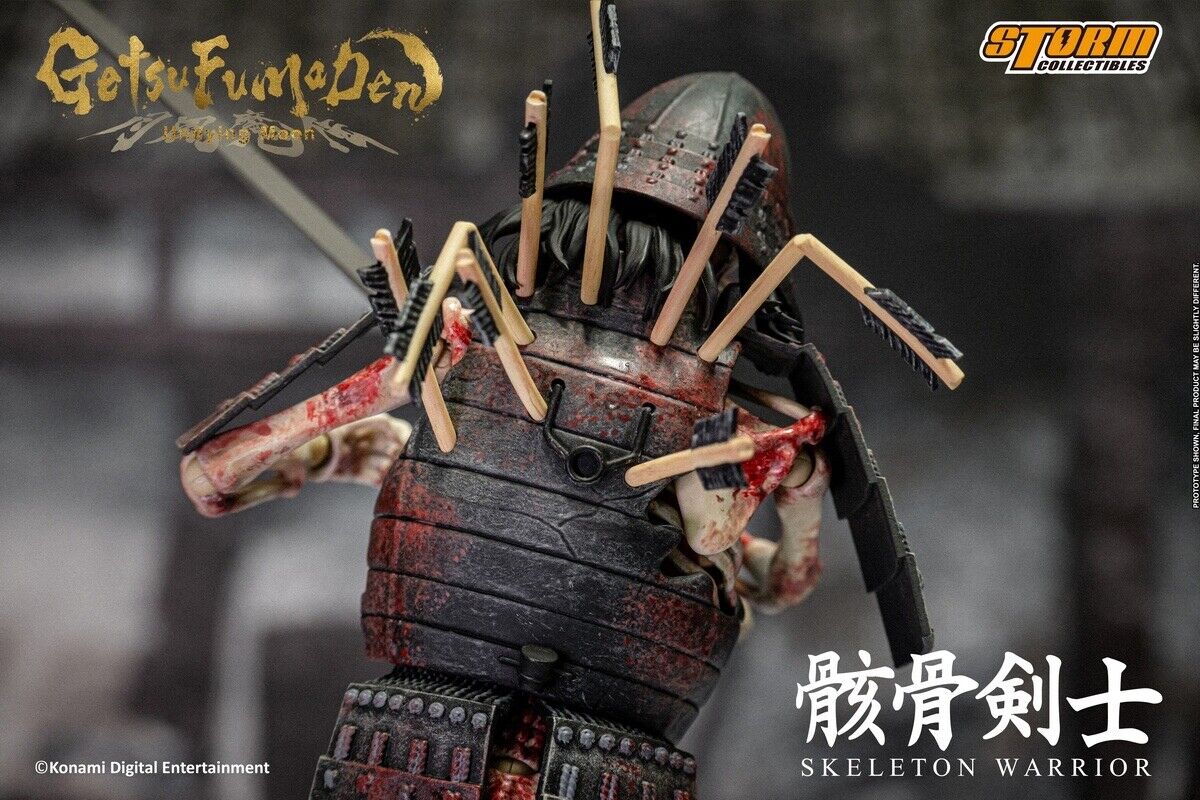 Storm Toys GFUD03 1/12 GetsuFumaDen Undying Moon Skeleton Warrior Action Figure