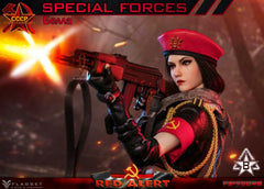 FLAGSET FS73048B 1/6 Red Alert Mobilize Troops Sniper modelo de figura de acción femenina