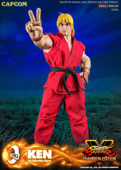 Iconiq Studio IQGS-04 1/6 Street Fighter Ken 12" Male Action Figure Model Toy
