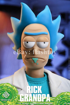 Preventa PRESENT TOYS PT-sp90 1/6 Rick Grandpa 12" figura de acción masculina de colección