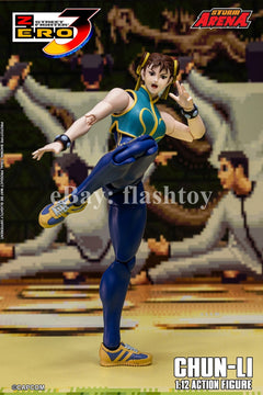 Preventa Storm Arena SFSA06 1/12 Street Fighter Zero 3 CHUN-LI figura de acción