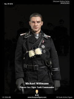 Facepoolfigure FP019B 1/6 Panzer Ace Tiger Tank Commander Wittmann figura de acción