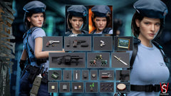 SWTOYS FS069 1/6 Zombie Killer Policewomen Valentine modelo de figura de acción femenina