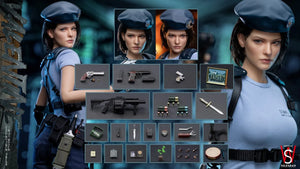 SWTOYS FS069 1/6 Zombie Killer Policewomen Valentine Female Action Figure Model
