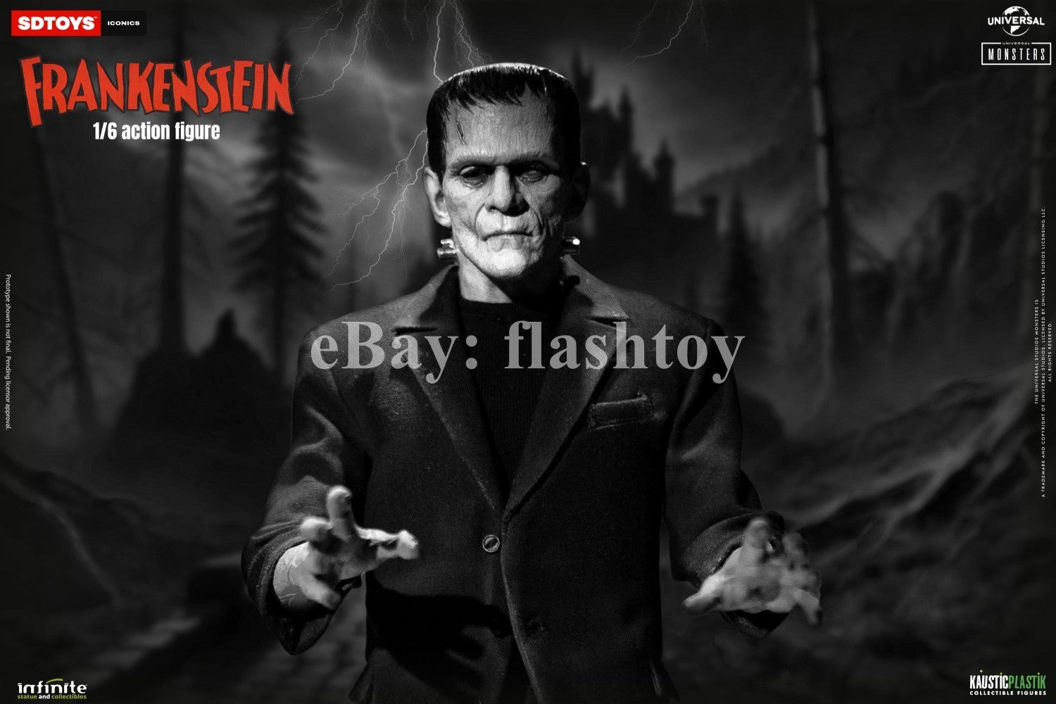 Presale Infinite Statue 1/6 Frankenstein Collectible Male Action Figure Model