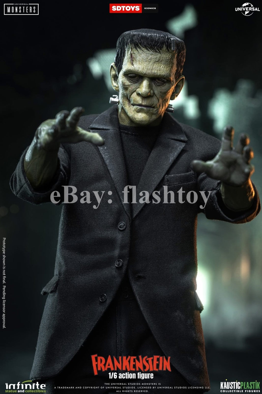 Presale Infinite Statue 1/6 Frankenstein Collectible Male Action Figure Model