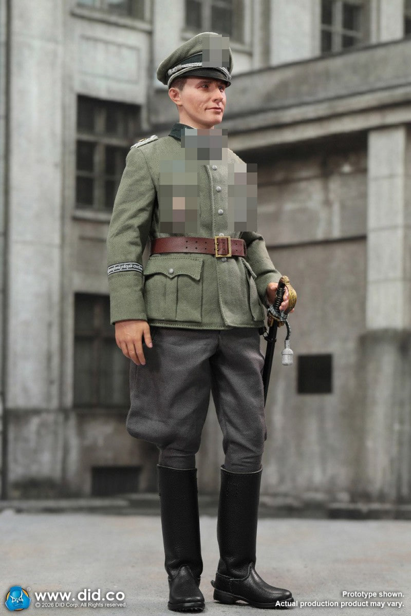 Preventa DID D80194 1/6 WWII German Wehrmacht Officer Otto Remer figura de acción