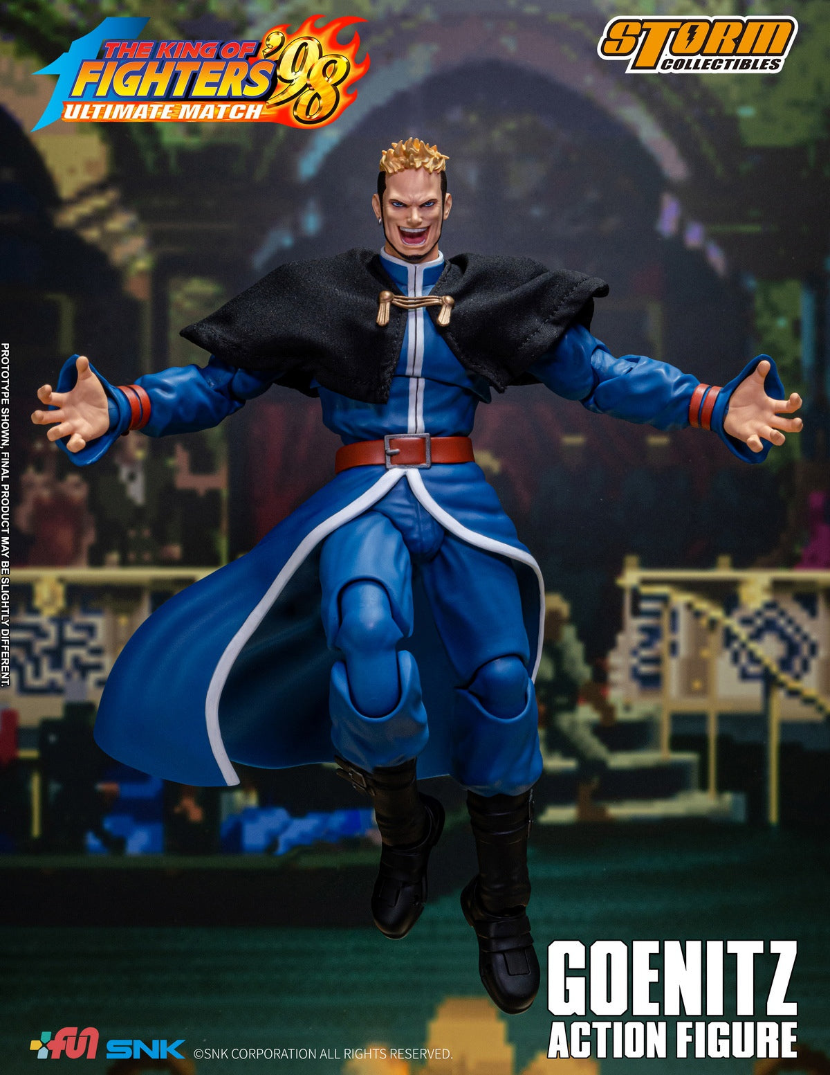 Storm Toys SKKF11 1/12 The King of Fighters GOENITZ Male Action Figure Model Toy