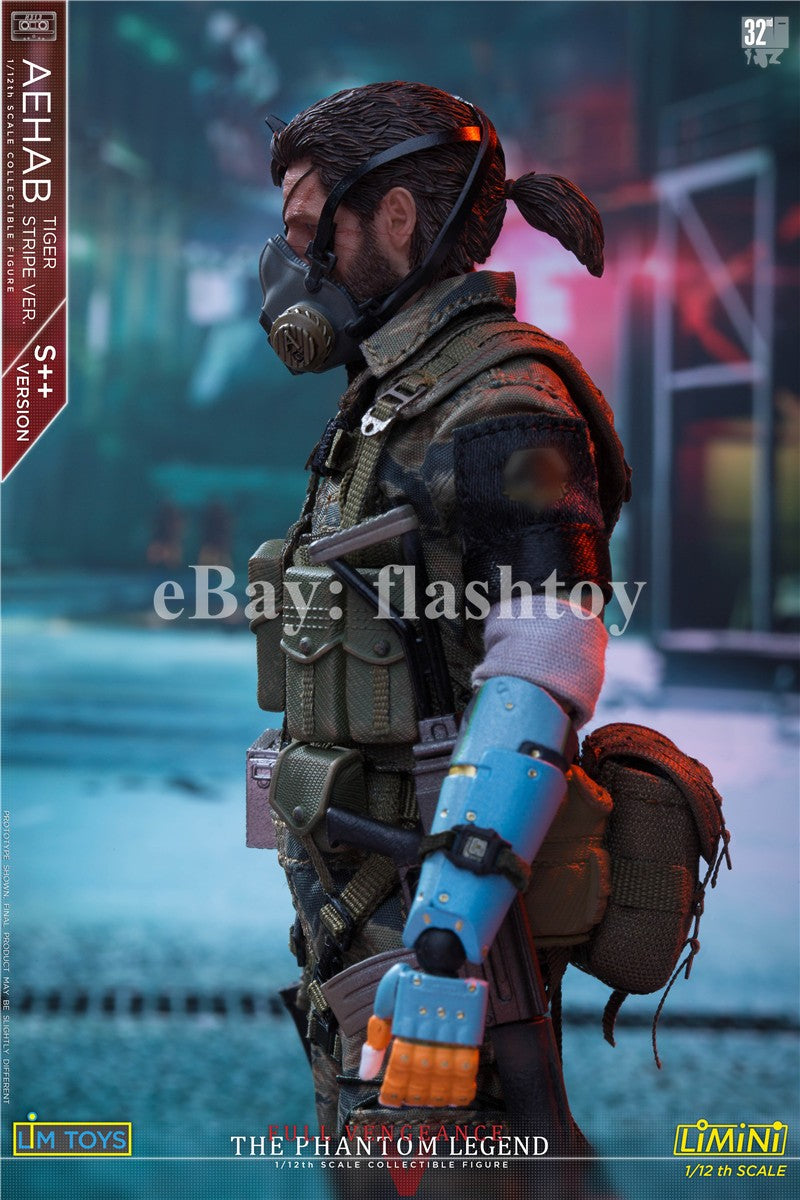 Presale LIMTOYS 1/12 Solid Snake Ishmel 6" Male Action Figure Model Toy S++ Ver.