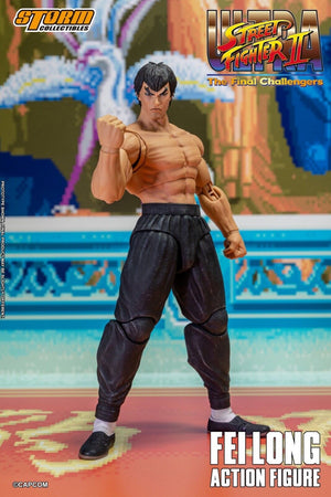 Storm Toys CPSF24 1/12 ULTRA STREET FIGHTER II FEI LONG Male Action Figure Model