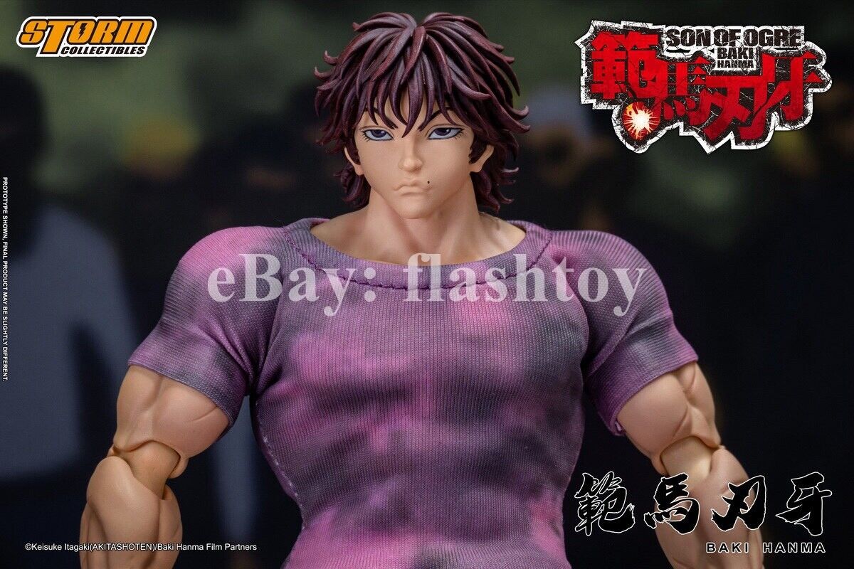 Storm Toys KIBK05 1/12 Baki Hanma Son of The Ogre Collectible Action Figure Toy