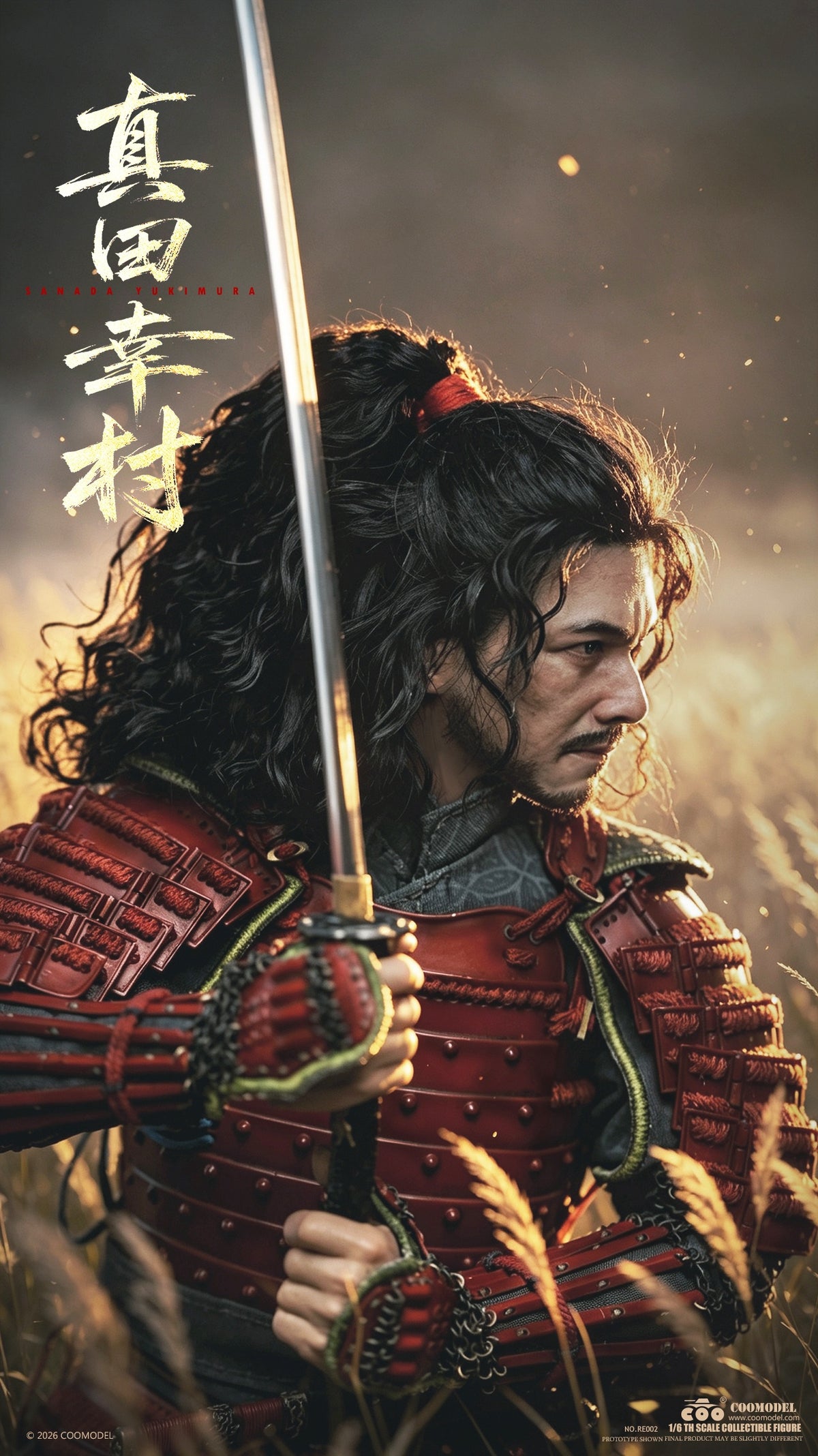 Presale COOMODEL RE002 1/6 Empire Era Sanada Yukimura Pure Copper Limited Ver.