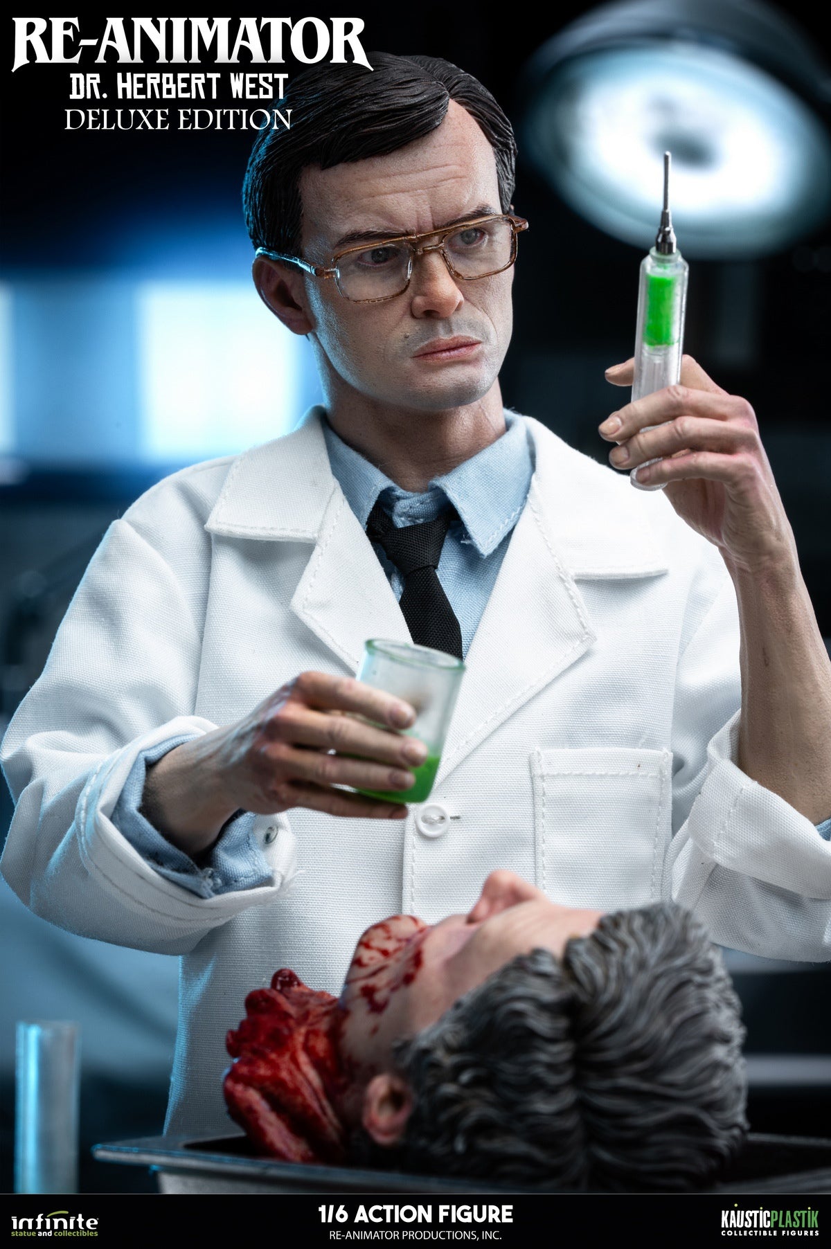 Presale Infinite 1/6 Re-Animator Doctor Herbert West Male Action Figure Model Deluxe Ver.