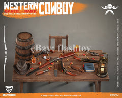 Preventa CRAZY figura LM002 1/12 Western Cowboy Daniel Mark figura de acción versión de lujo