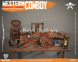 Presale CRAZY FIGURE LM002 1/12 Western Cowboy Daniel Mark Action Figure Deluxe
