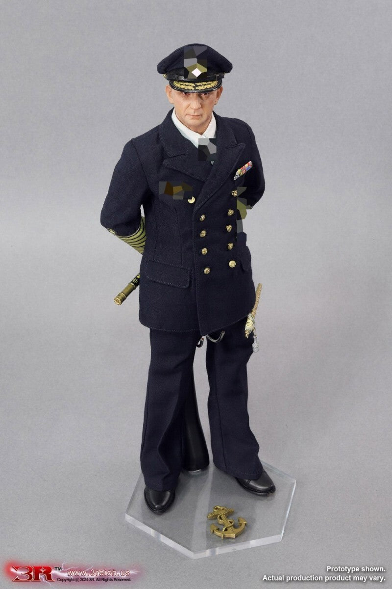 3R GM654 1/6 WWII German Navy Vice Admiral Karl Doenitz Action Figure Model Toy