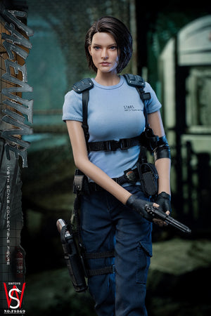 SWTOYS FS069 1/6 Zombie Killer Policewomen Valentine Female Action Figure Model