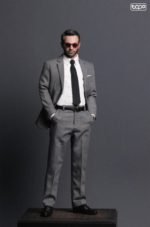 Presale TOPO STUDIO TP039 1/6 Lawyer's Gray Suit and Body for Hot Toys Daredevil