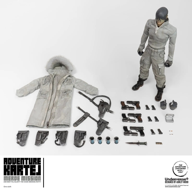 Presale Underverse UV20260402 1/6 Cold Bugger Adventure Merde & Blunter Figure