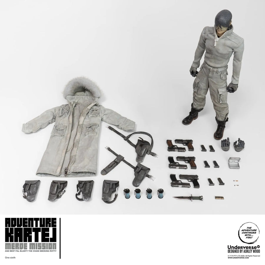 Preventa Underverse UV20260402 1/6 Cold Bugger Adventure Merde & Blunter figura