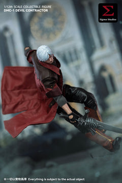 Preventa Sigma DMC-1 1/12 The Devil Crimson Dante May Cry modelo de figura de acción