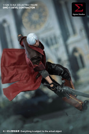 Presale Sigma DMC-1 1/12 The Devil Crimson Dante May Cry Action Figure Model Toy