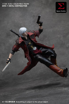 Preventa Sigma DMC-1 1/12 The Devil Crimson Dante May Cry modelo de figura de acción