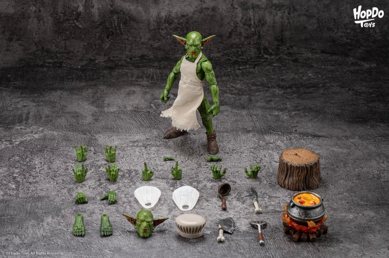 Presale Hopdo Toys 1/12 Goblin Head Chef Collectible Action Figure Model Toy