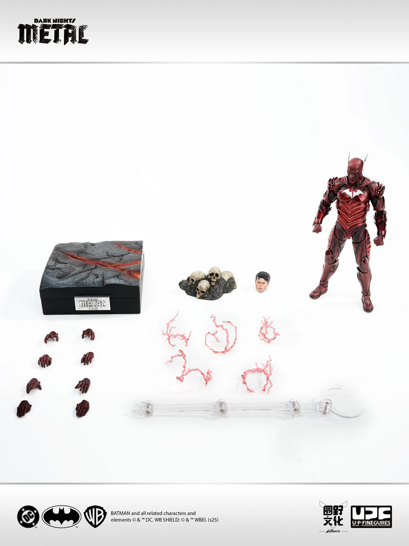 LPZZ 1/12 Batman Dark Nights Metal Red Death Collectible Action Figure Model