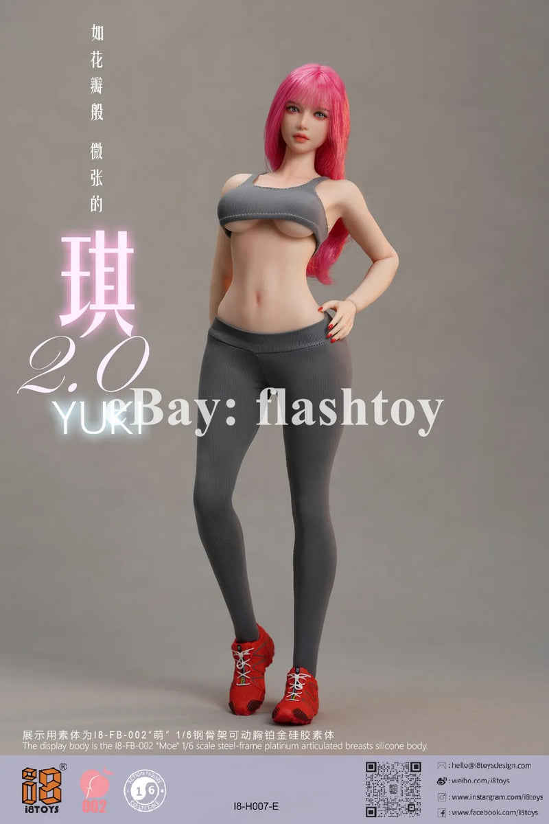 Presale I8TOYS I8-H007E 1/6 YUKI Collectible Female Action Figure Model Toy