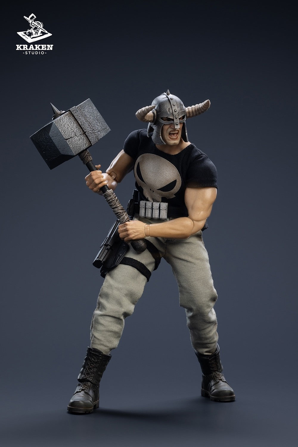 KRAKEN Studio 1/12 Punisher Frank 6" Male Action Figure Model Toy Deluxe Ver.