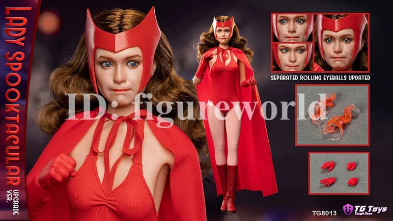 Tough Guys TG8013 1/6 Avergers Scarlet Witch Wanda Action Figure Movable Eyes